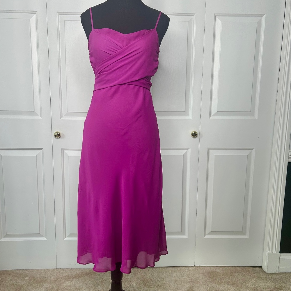 Jacob Wrap Dress in Magenta Size 7/8